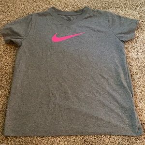 nike girls workout shirt